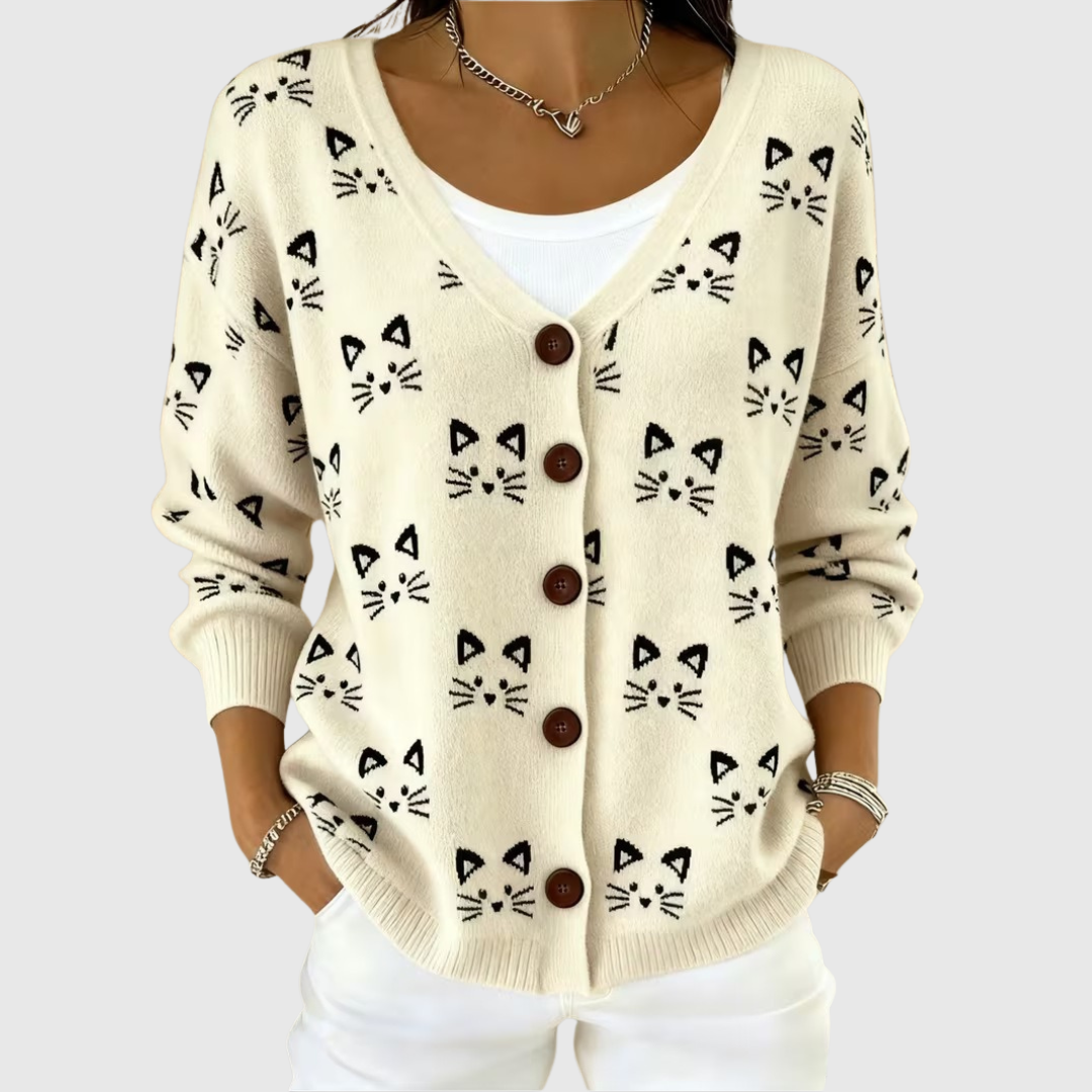 ADELE - CHAQUETA DE PUNTO CON BOTONES