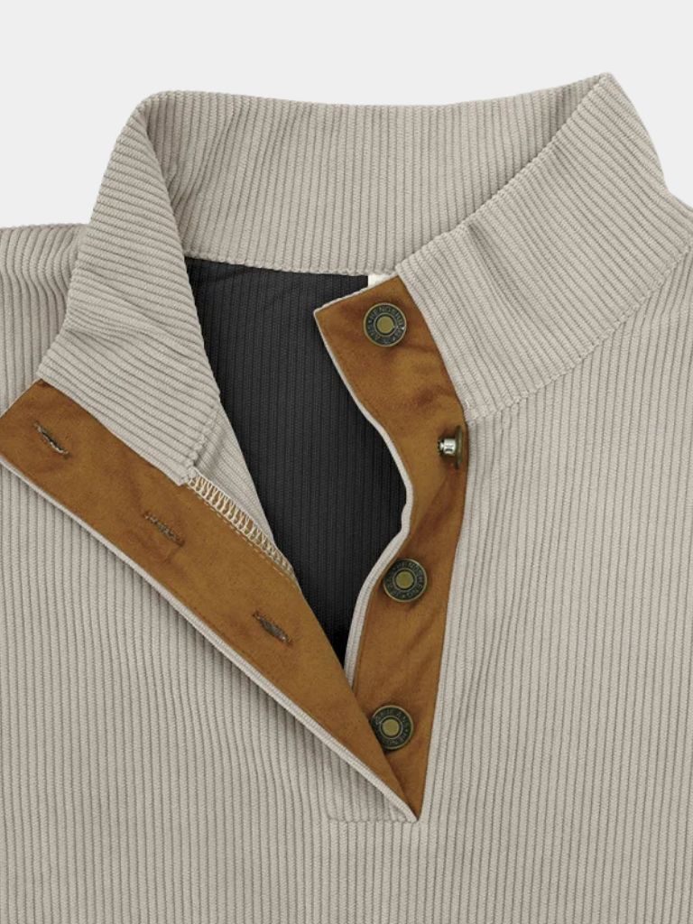 ARGOS - JERSEY DE PANA CON CUELLO ALTO