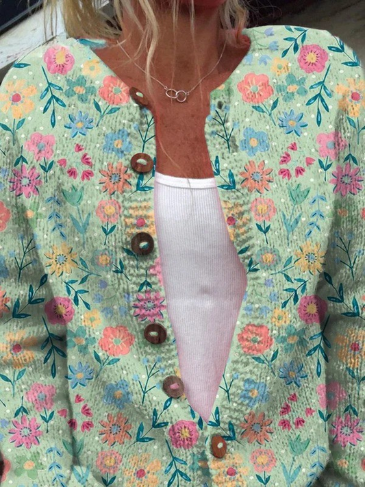 FOXFIELD - REBECA FLORAL DE PUNTO