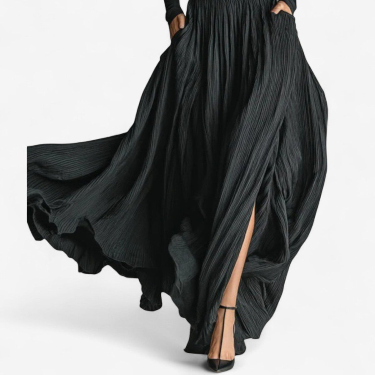 Rachel | Vestido Maxi de Talle Alto