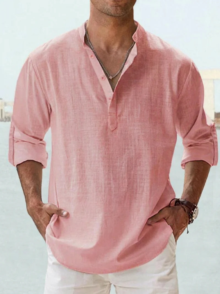 MARCHETTI - CAMISA TRANSPIRABLE DE LINO