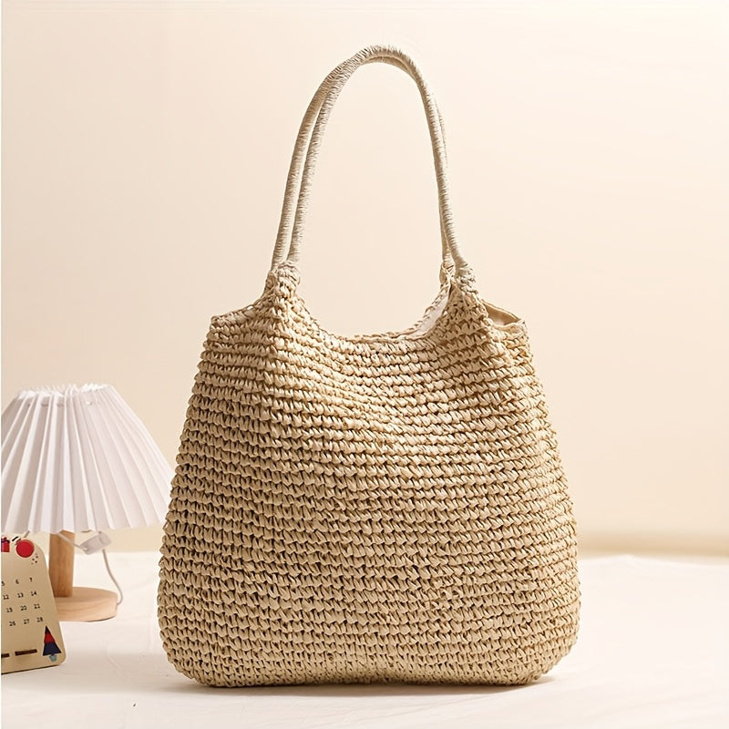 NATALINA - BOLSO TEJIDO DE PAJA BANDOLERA