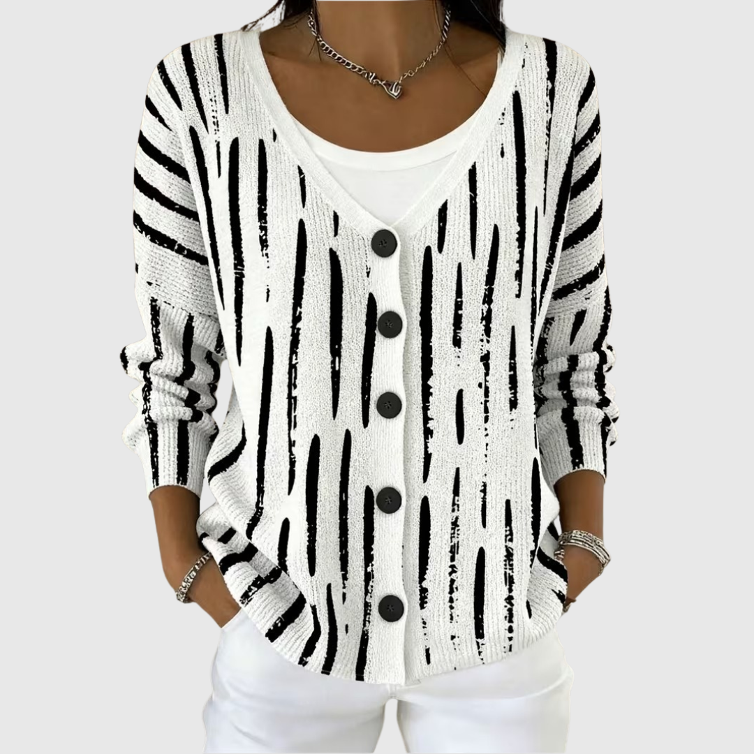 LEONORA - CHAQUETA DE PUNTO CON BOTONES