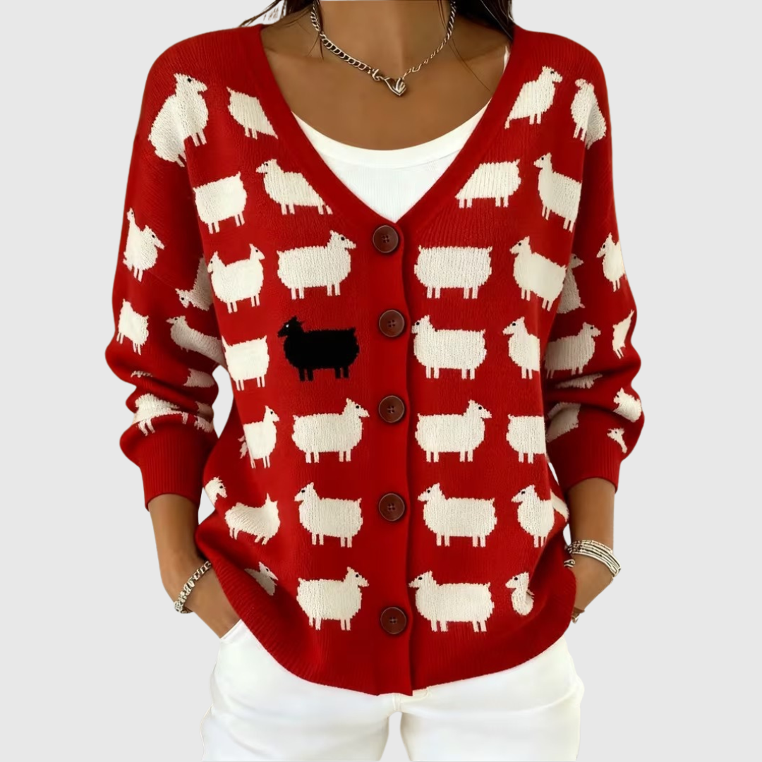RENATA - CHAQUETA DE PUNTO CON BOTONES