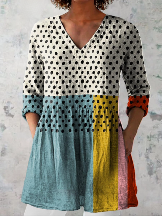 NOLA - BLUSA LARGA DE ESTAMPADO