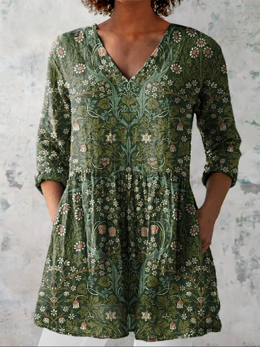 SKYE - BLUSA LARGA DE ESTAMPADO