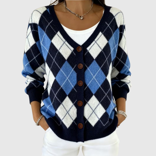 SOLIDEA - CHAQUETA DE PUNTO CON BOTONES