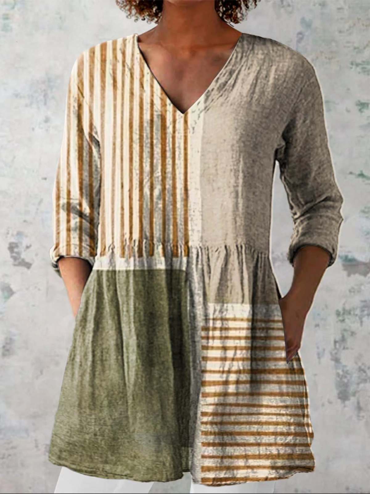 MAEVE - BLUSA LARGA DE ESTAMPADO