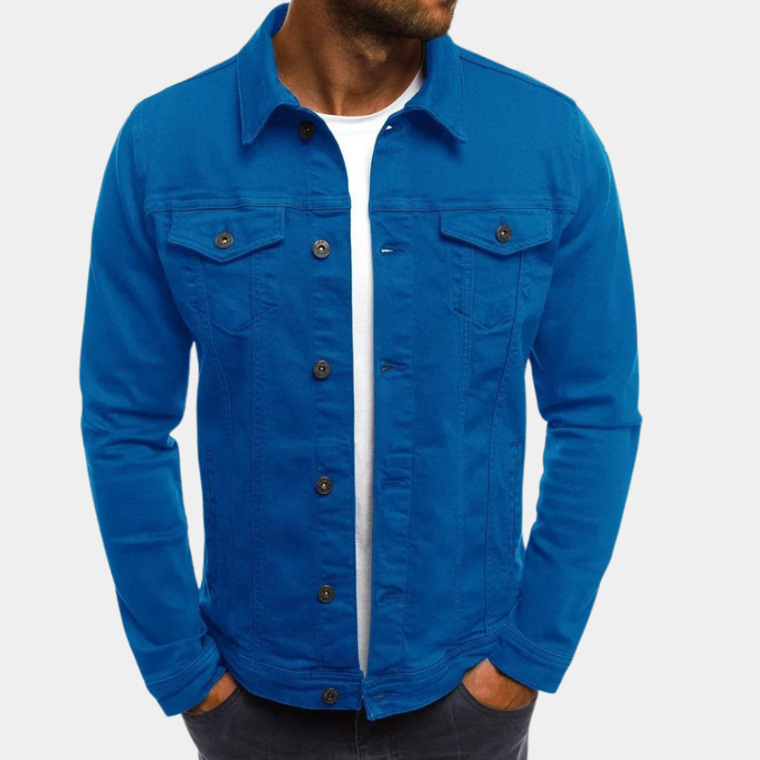 MAURO | TRUCKER-JACKE MIT KNÖPFEN