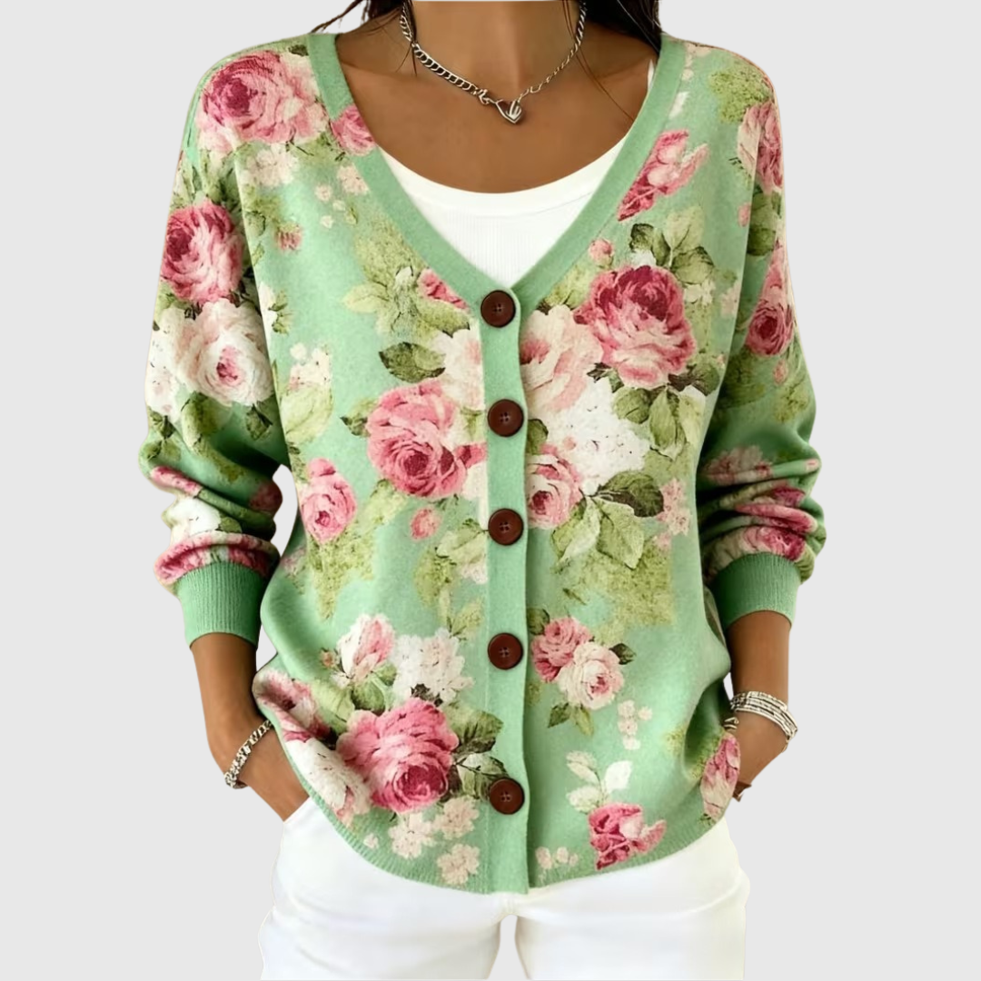 OLGA - CHAQUETA DE PUNTO CON BOTONES