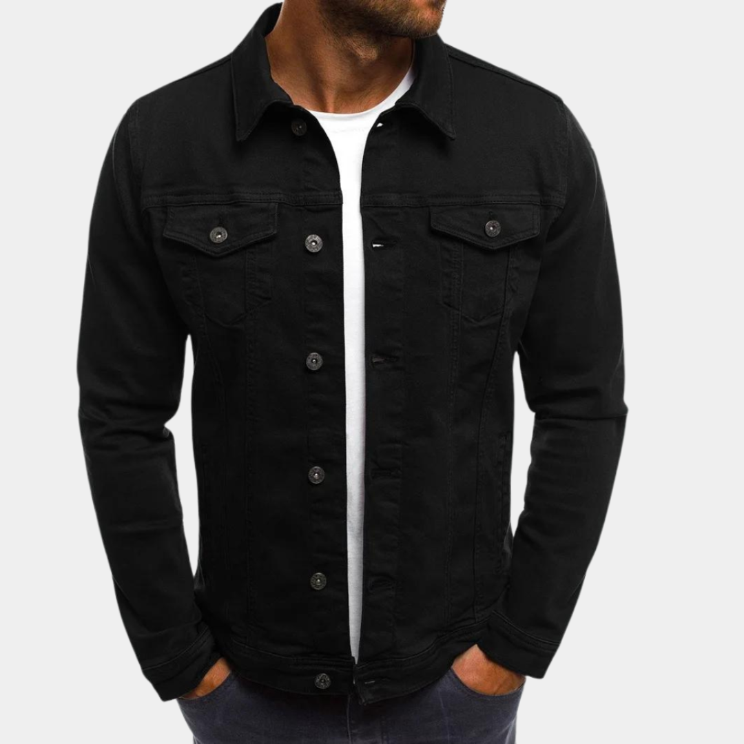 MAURO | TRUCKER-JACKE MIT KNÖPFEN