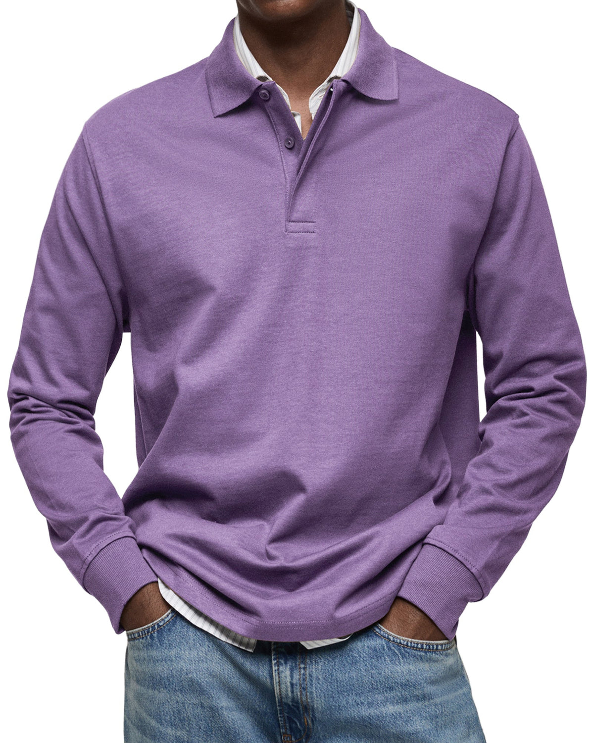 BELLARIO - POLO DE MANGA LARGA
