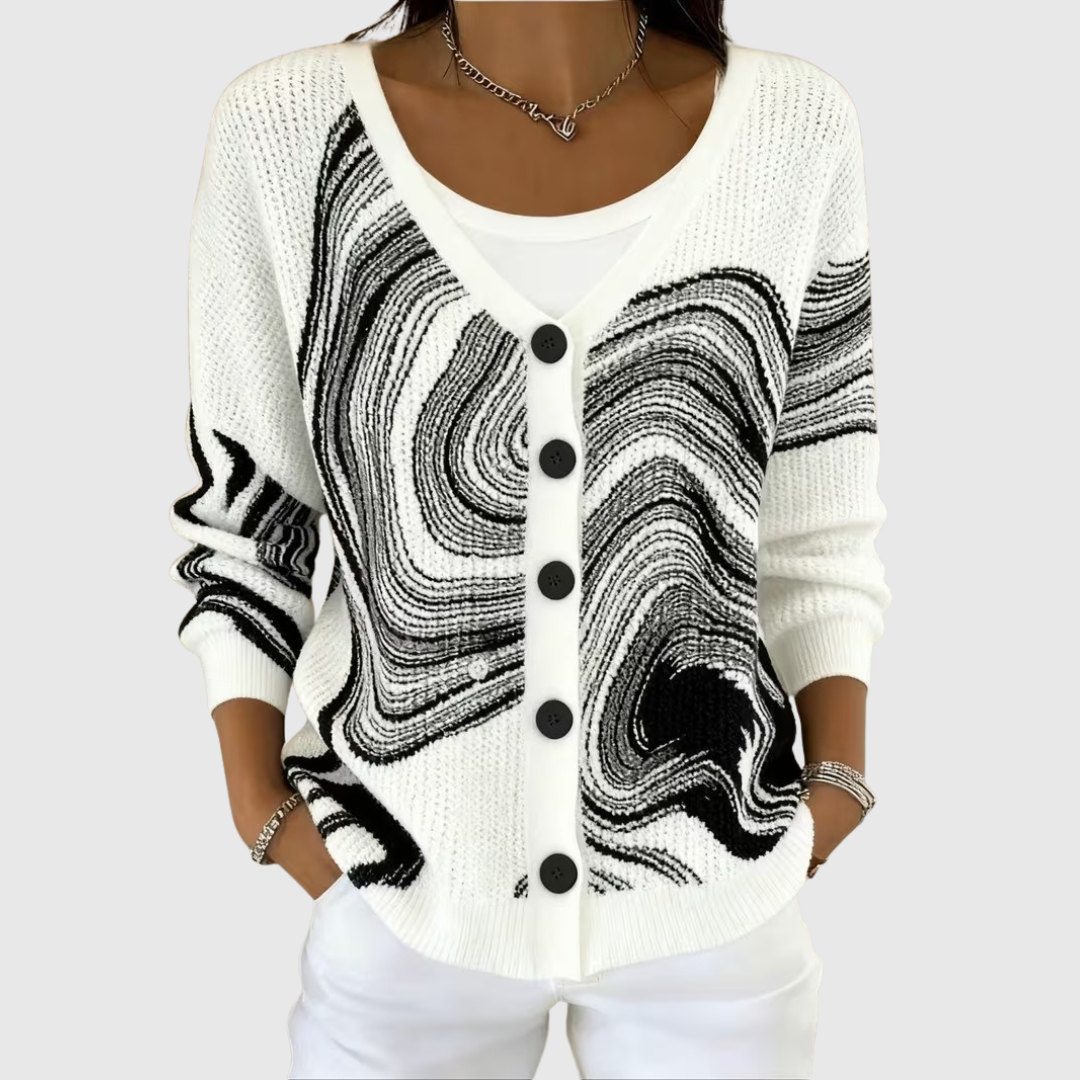 EMILIA - CHAQUETA DE PUNTO CON BOTONES