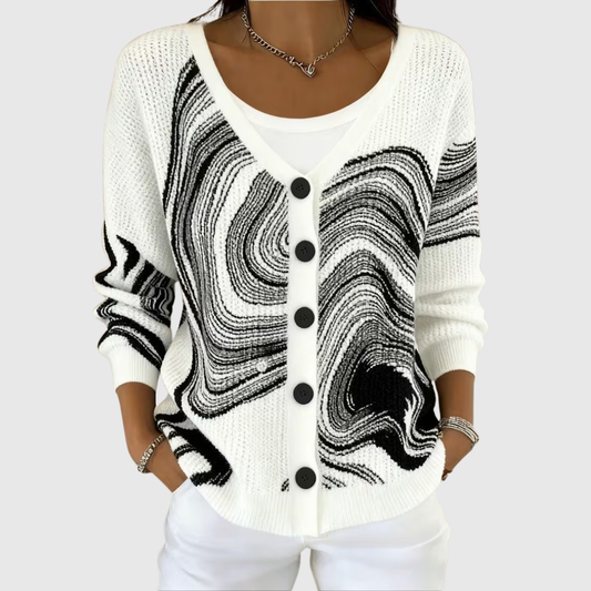 EMILIA - CHAQUETA DE PUNTO CON BOTONES