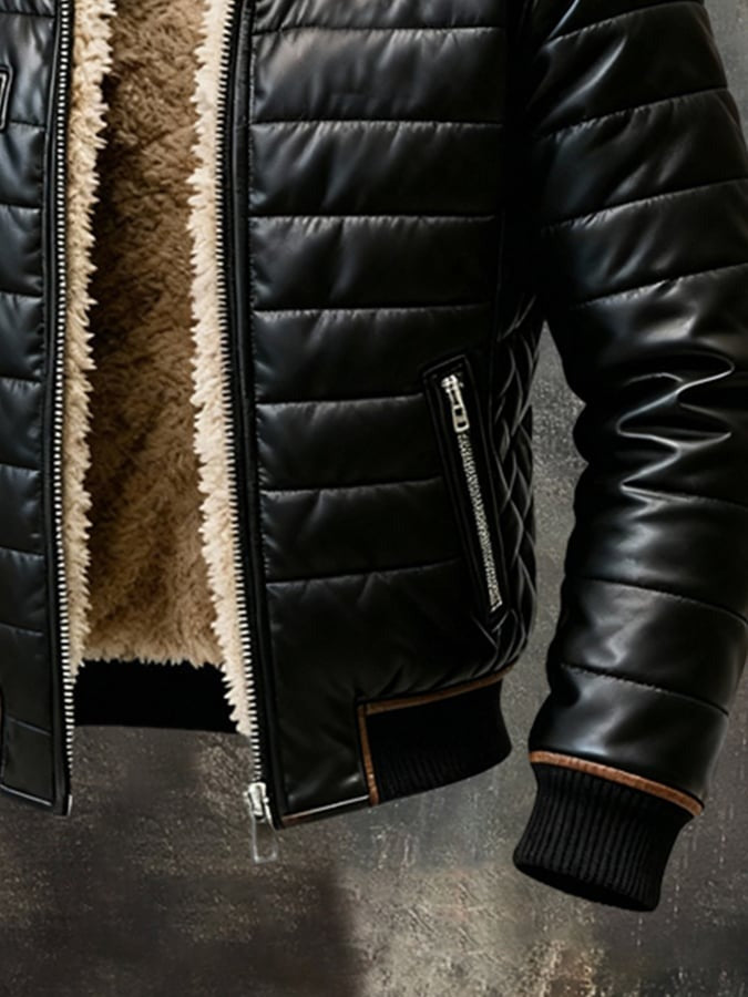 BRUNO - CHAQUETA CUELLO ALTO