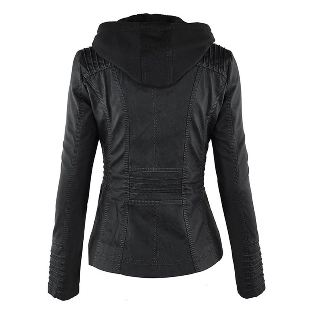 Flavia | Chaqueta de Piel Robusta y Elegante