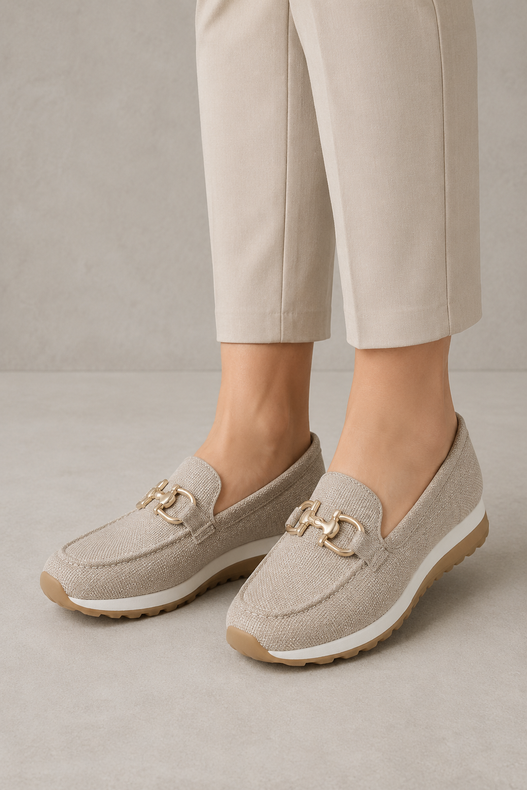 LILI - ZAPATILLAS TIPO MOCASÍN ORTOPÉDICAS