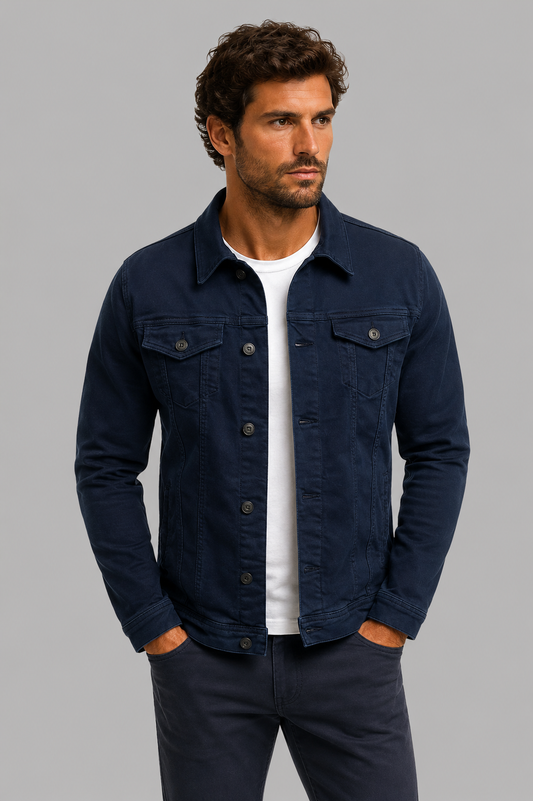 MAURO - CHAQUETA DE CAMIONERO CON BOTONES