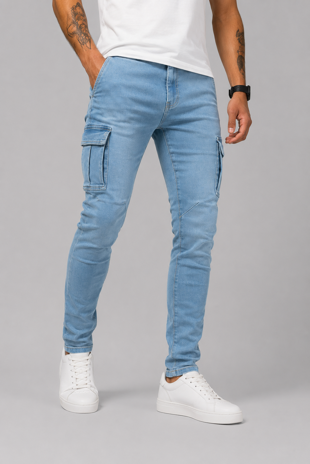 LEON - PANTALONES CARGO