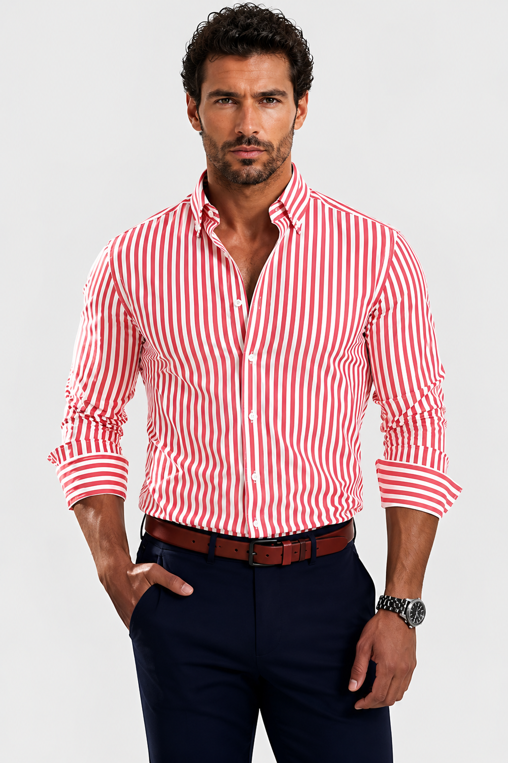 RICARDO - CAMISA ELEGANTE DE RAYAS
