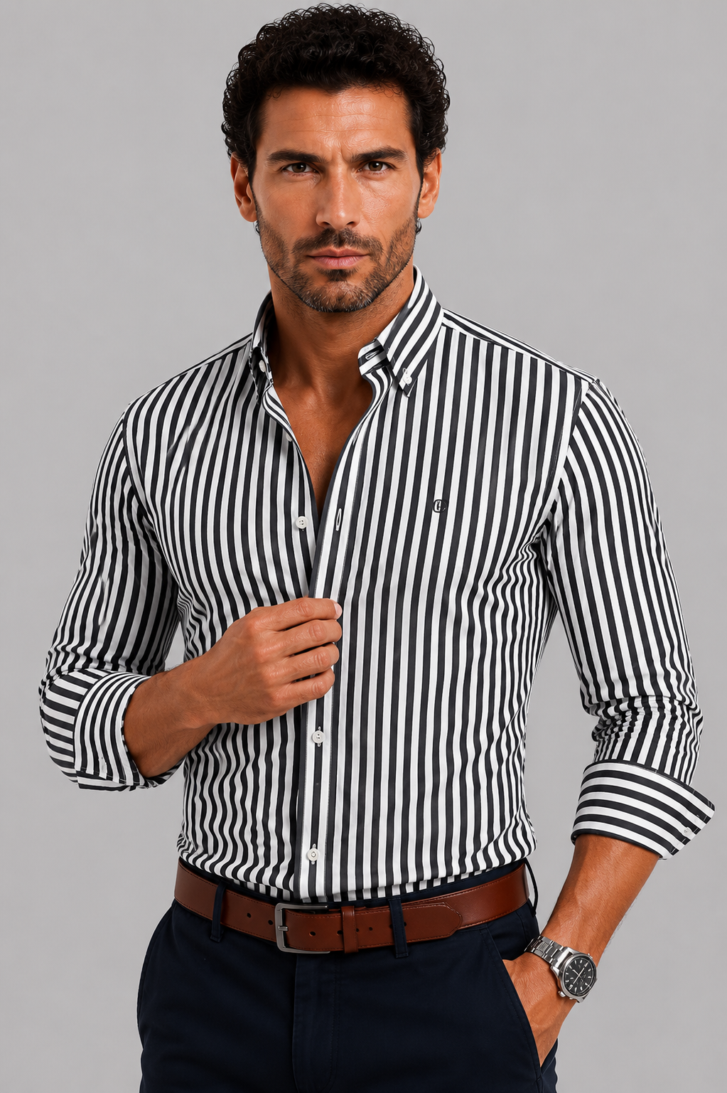 RICARDO - CAMISA ELEGANTE DE RAYAS