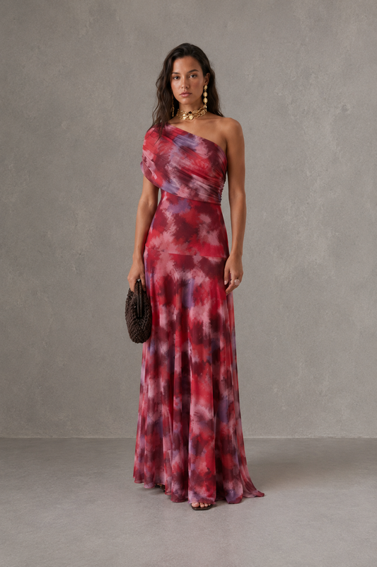CARLA - VESTIDO LARGO ELEGANTE