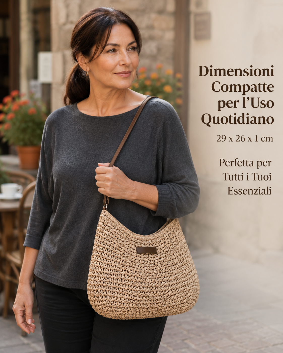 COLOMBA - BOLSO TEJIDO ELEGANTE