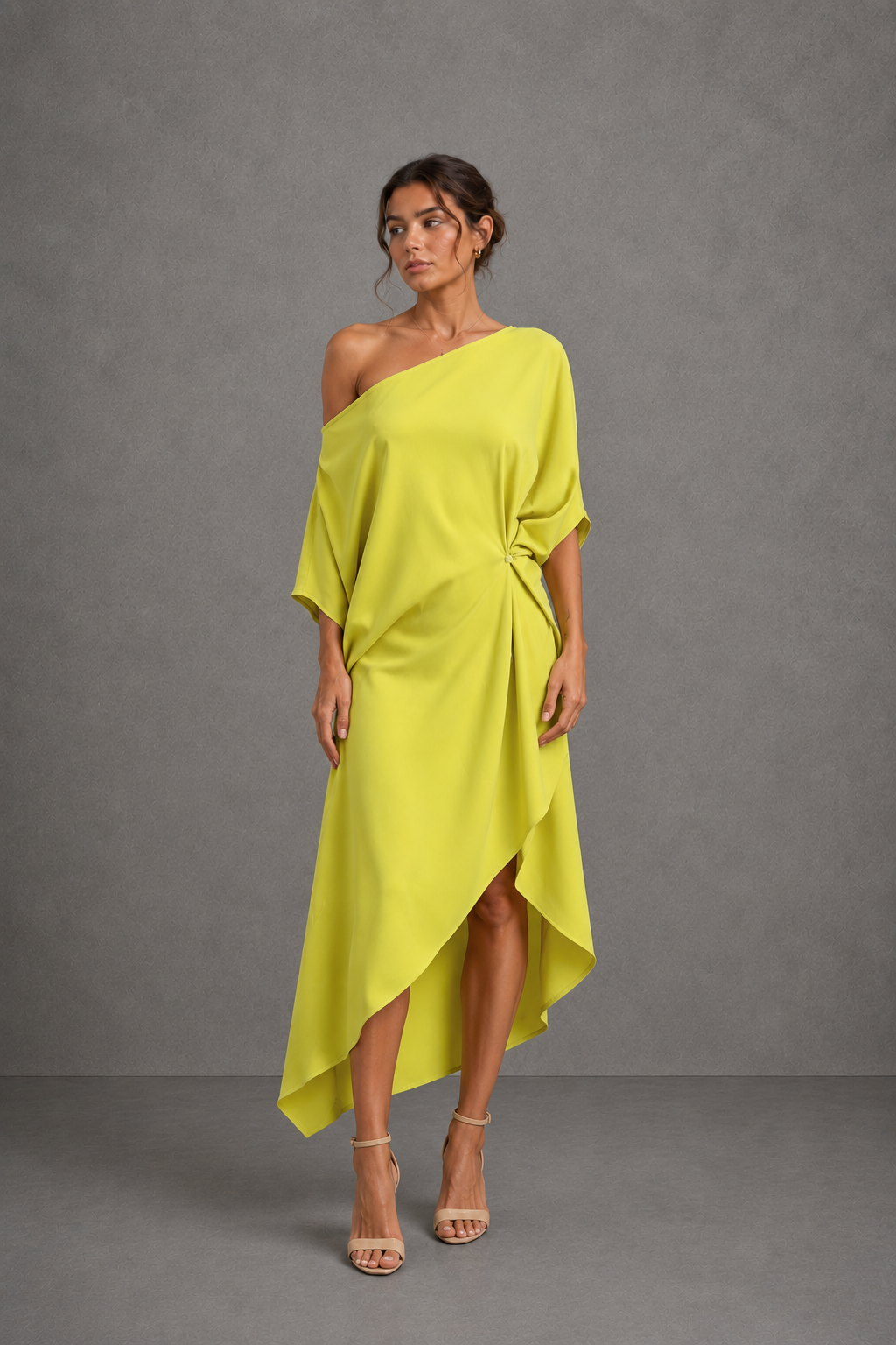 CAMILA - VESTIDO ASIMÉTRICO ELEGANTE