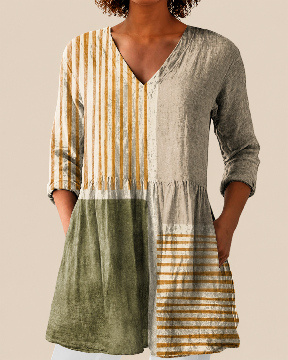 MAEVE - BLUSA LARGA DE ESTAMPADO