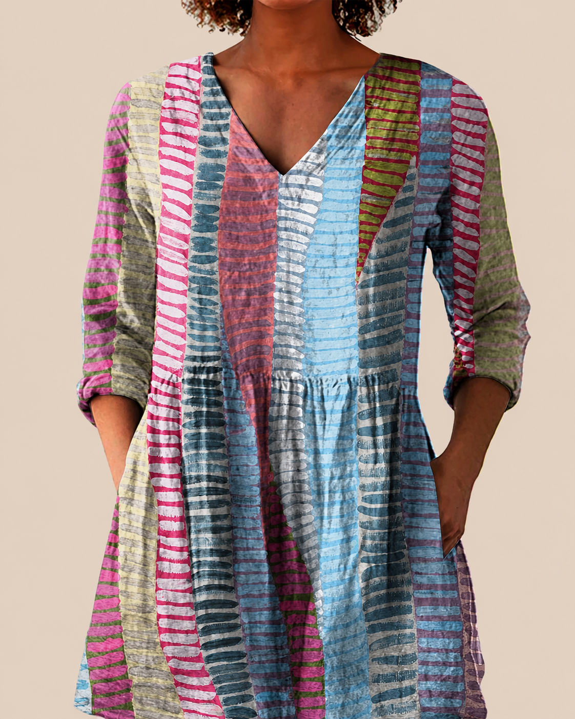 NOA - BLUSA LARGA DE ESTAMPADO