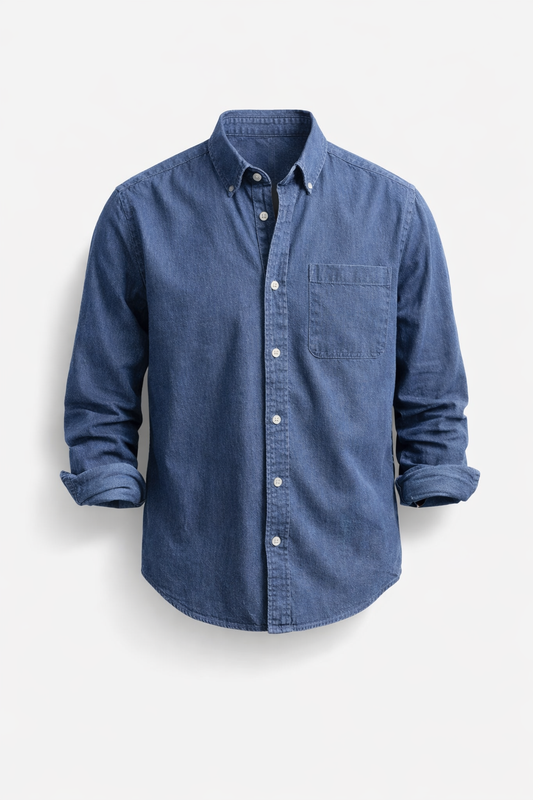 CARLOS - CAMISA INFORMAL DE ALGODÓN