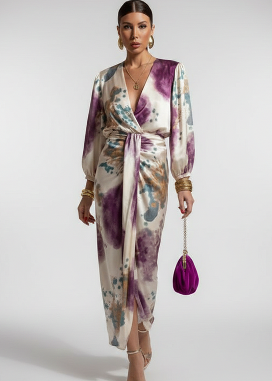 FRANCESCA - VESTIDO MIDI FLORAL