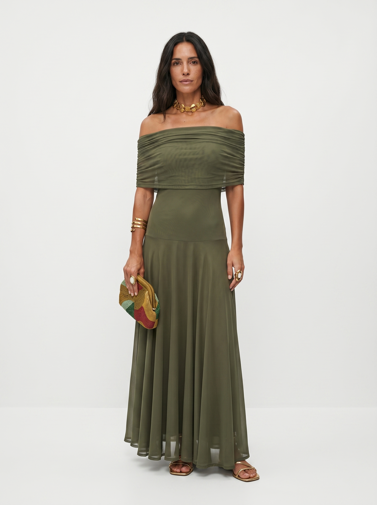 Carla | Elegantes und einfaches Maxikleid