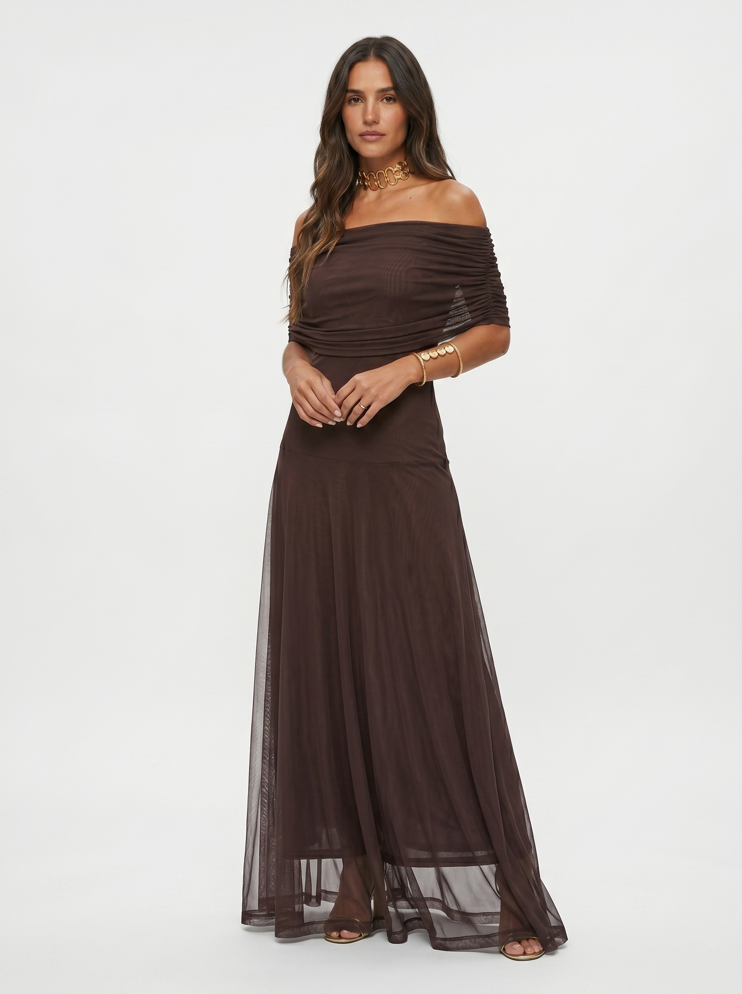 Carla | Elegantes und einfaches Maxikleid