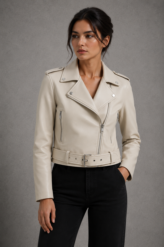 SCARLETT - CAZADORA BIKER OVERSIZE