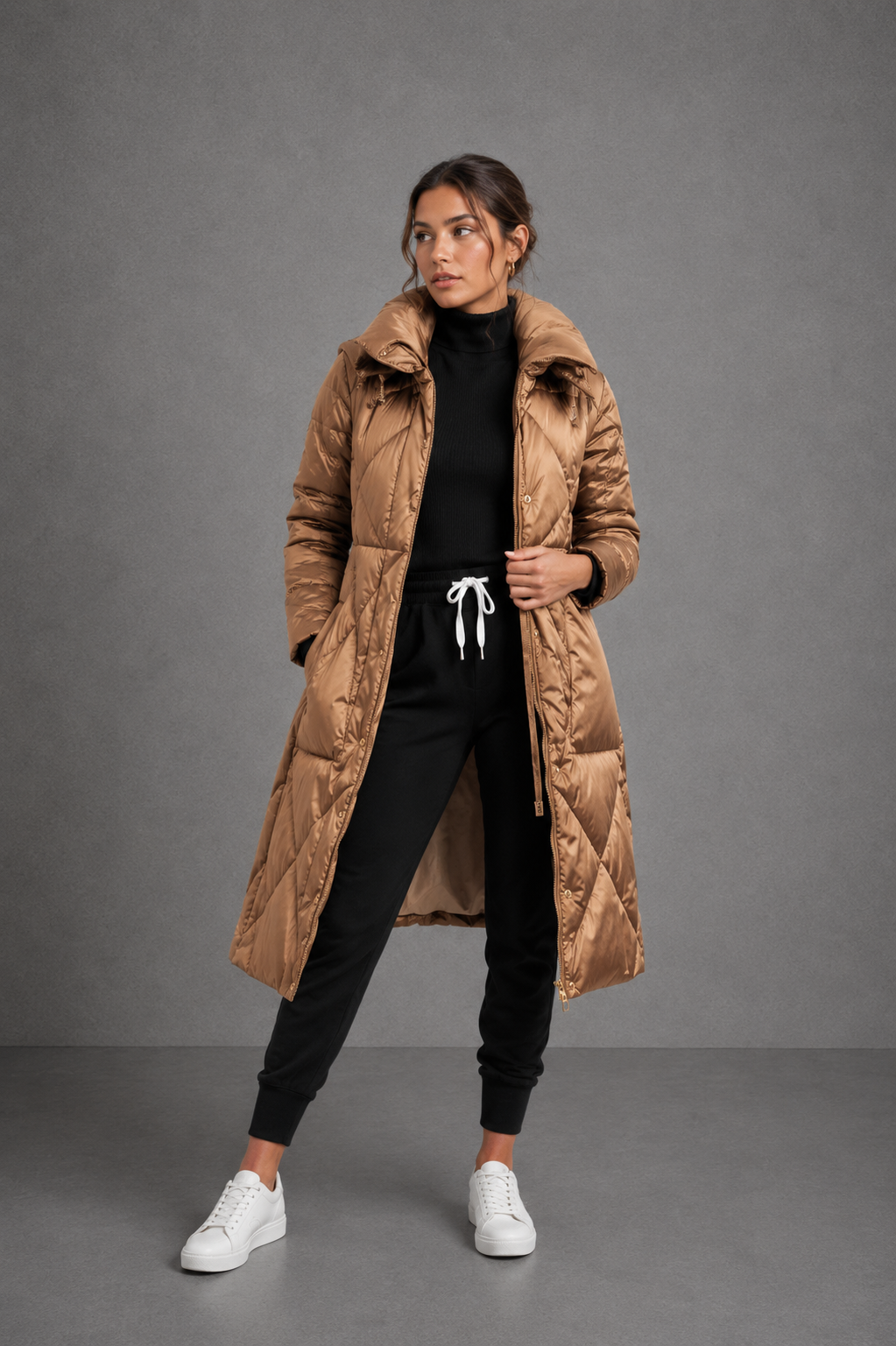 ADELIA - CHAQUETA ACOLCHADA ELEGANTE