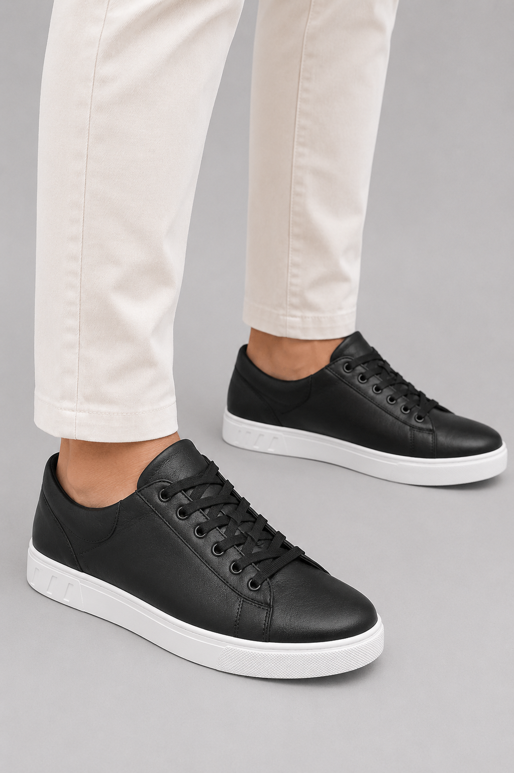 BERLIN - ZAPATILLAS RETRO DE CUERO