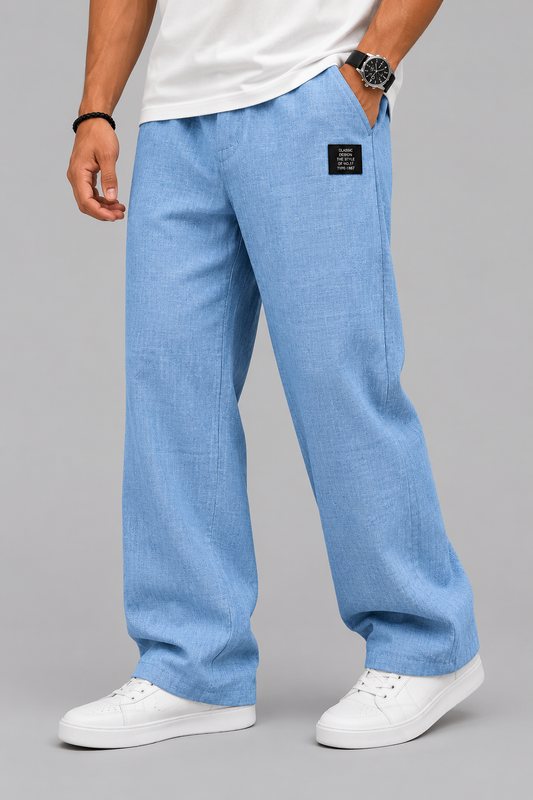 MARCO - PANTALONES DE LINO CASUAL PREMIUM