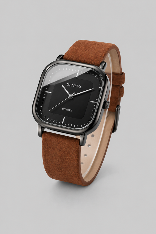 GENEVA - RELOJ DE ESFERA CUADRADA