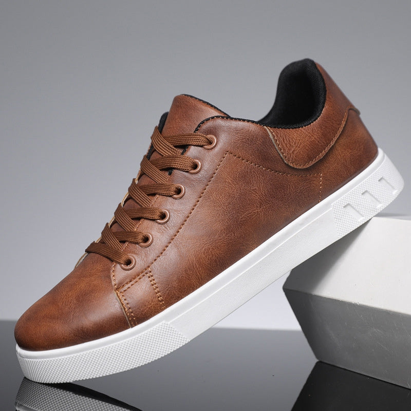 BERLIN - ZAPATILLAS RETRO DE CUERO