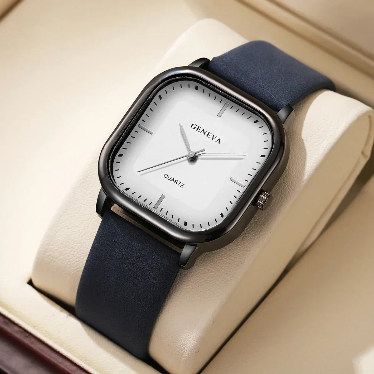 GENEVA - RELOJ DE ESFERA CUADRADA