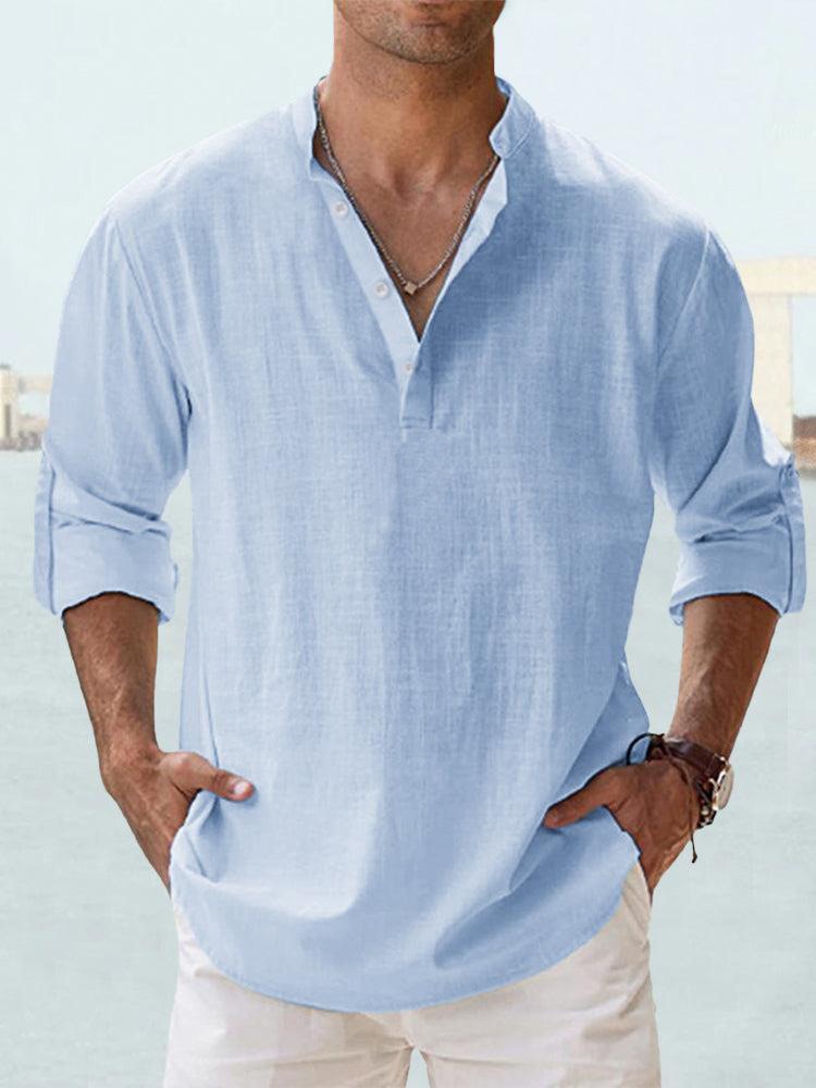 MARCHETTI - CAMISA TRANSPIRABLE DE LINO