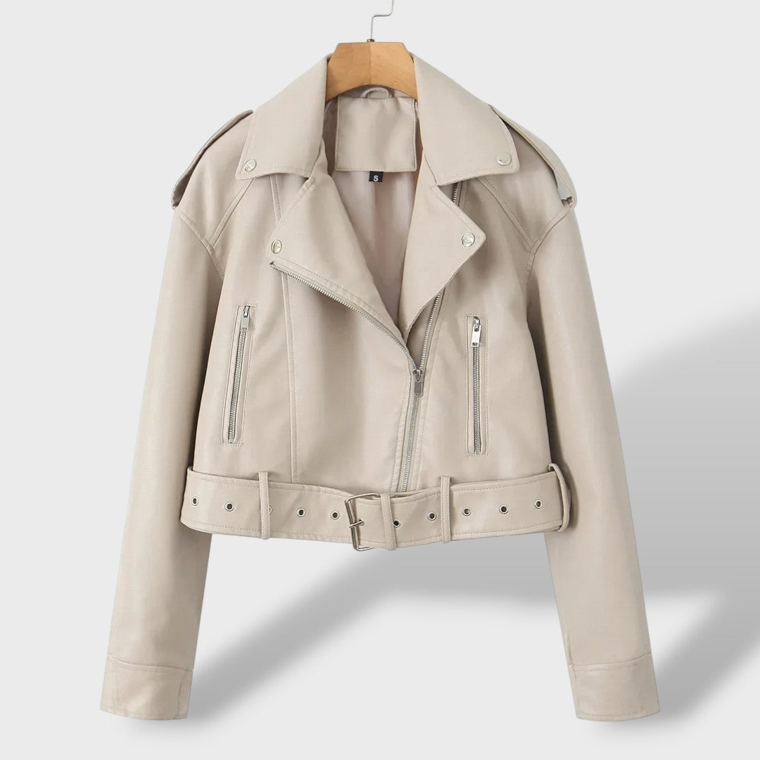 SCARLETT - CAZADORA BIKER OVERSIZE