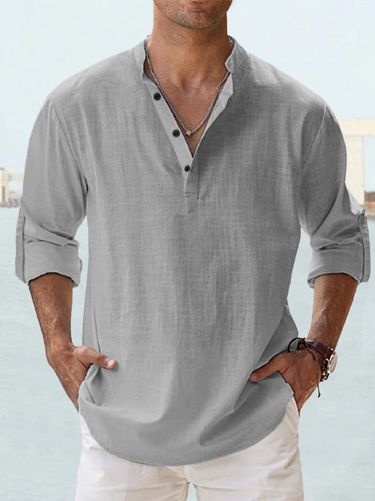 MARCHETTI - CAMISA TRANSPIRABLE DE LINO