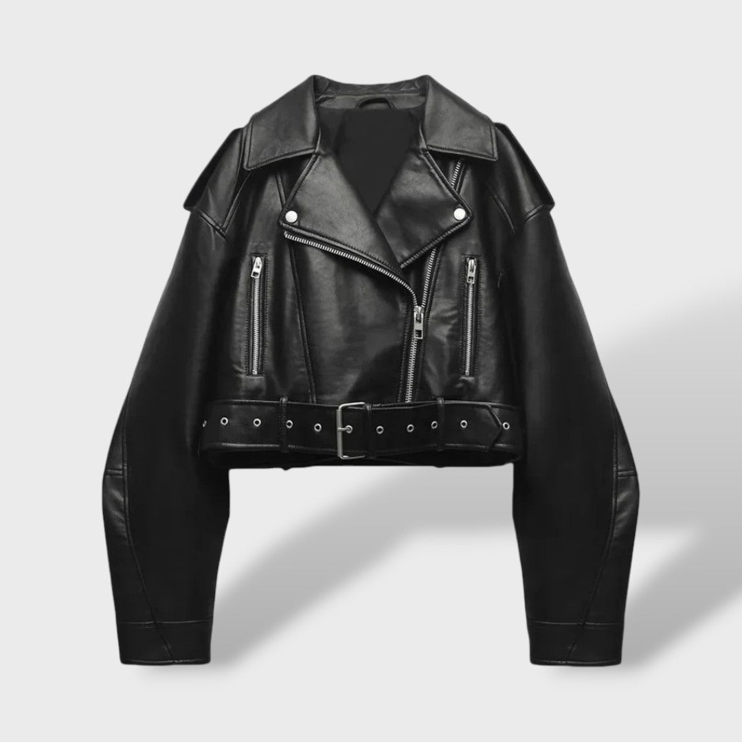 SCARLETT - CAZADORA BIKER OVERSIZE