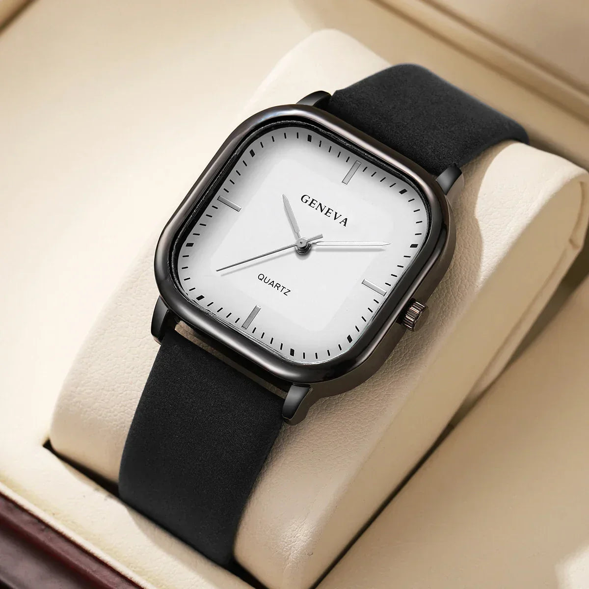 GENEVA - RELOJ DE ESFERA CUADRADA