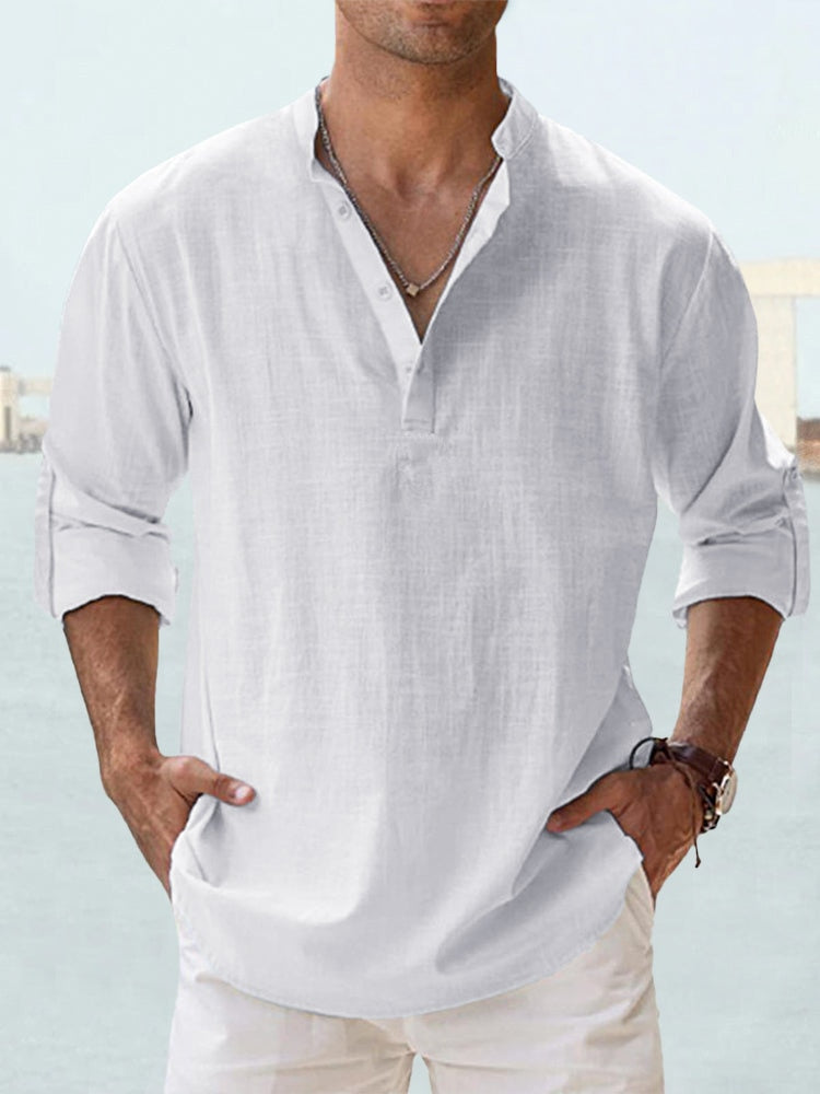 MARCHETTI - CAMISA TRANSPIRABLE DE LINO