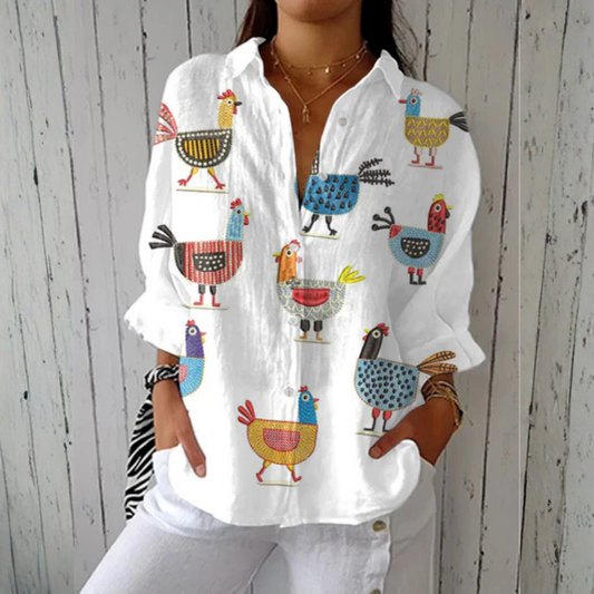KIMBERLY - BLUSA ESTAMPADA