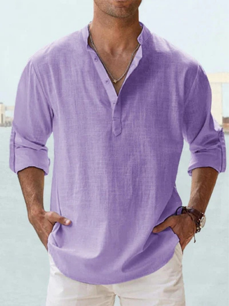 MARCHETTI - CAMISA TRANSPIRABLE DE LINO
