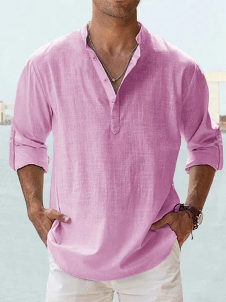 MARCHETTI - CAMISA TRANSPIRABLE DE LINO